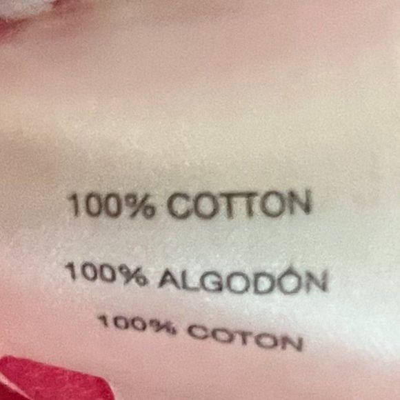 Chico's Button Front Blouse 100% Cotton Pink White Print Size (Chico's 2) Medium - Picture 6 of 8